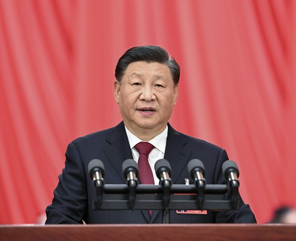 习近平作党的二十大报告.jpg