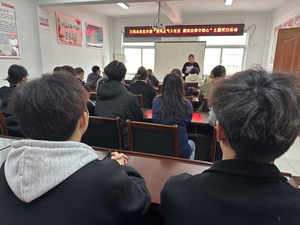 万鸡山社区开展“清风正气入社区  廉洁自律守初心”主题党日活动.png