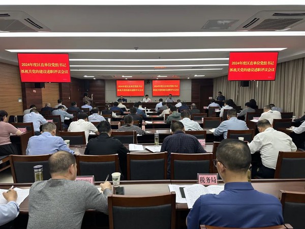 区直单位党组书记抓机关党建述职评议会召开1.jpg